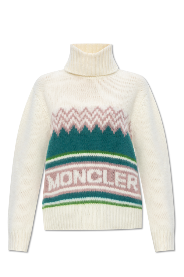 Wool turtleneck sweater od Moncler